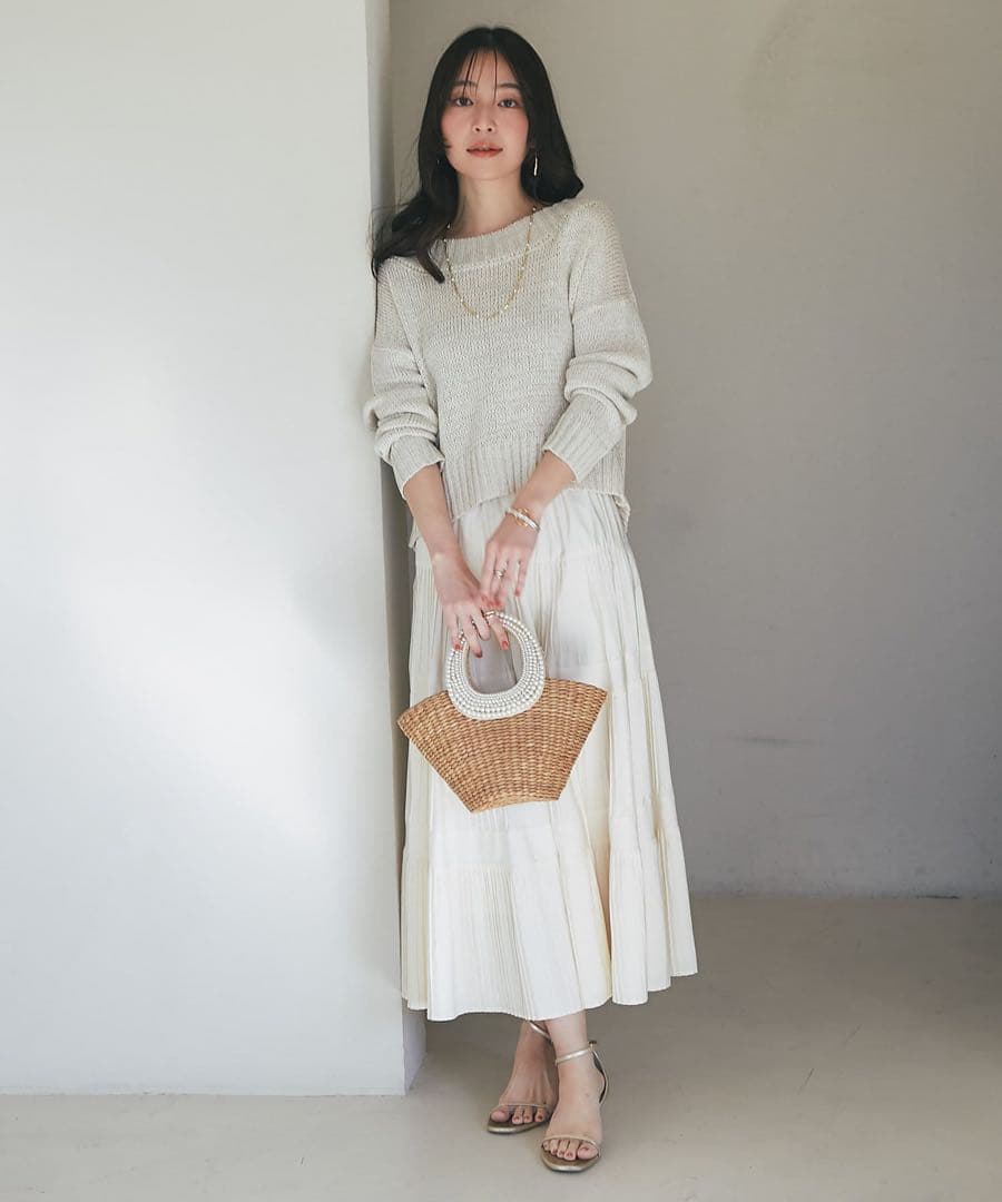 パールハンドルバスケットS/チェーン付