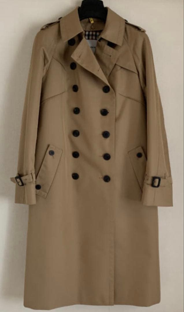 ミミ太郎さん専用Aquascutumアクアスキュータム トレンチコート黒 美品！