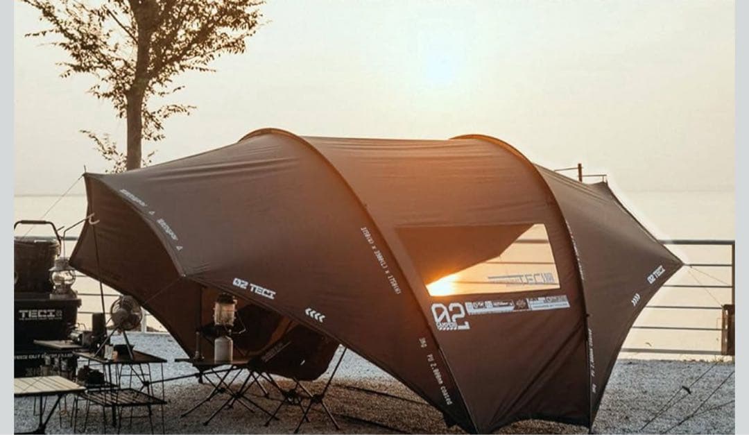 本日限定価格 タープ ブラックキャンパー ソロキャンパー キャンプ ソロキャン