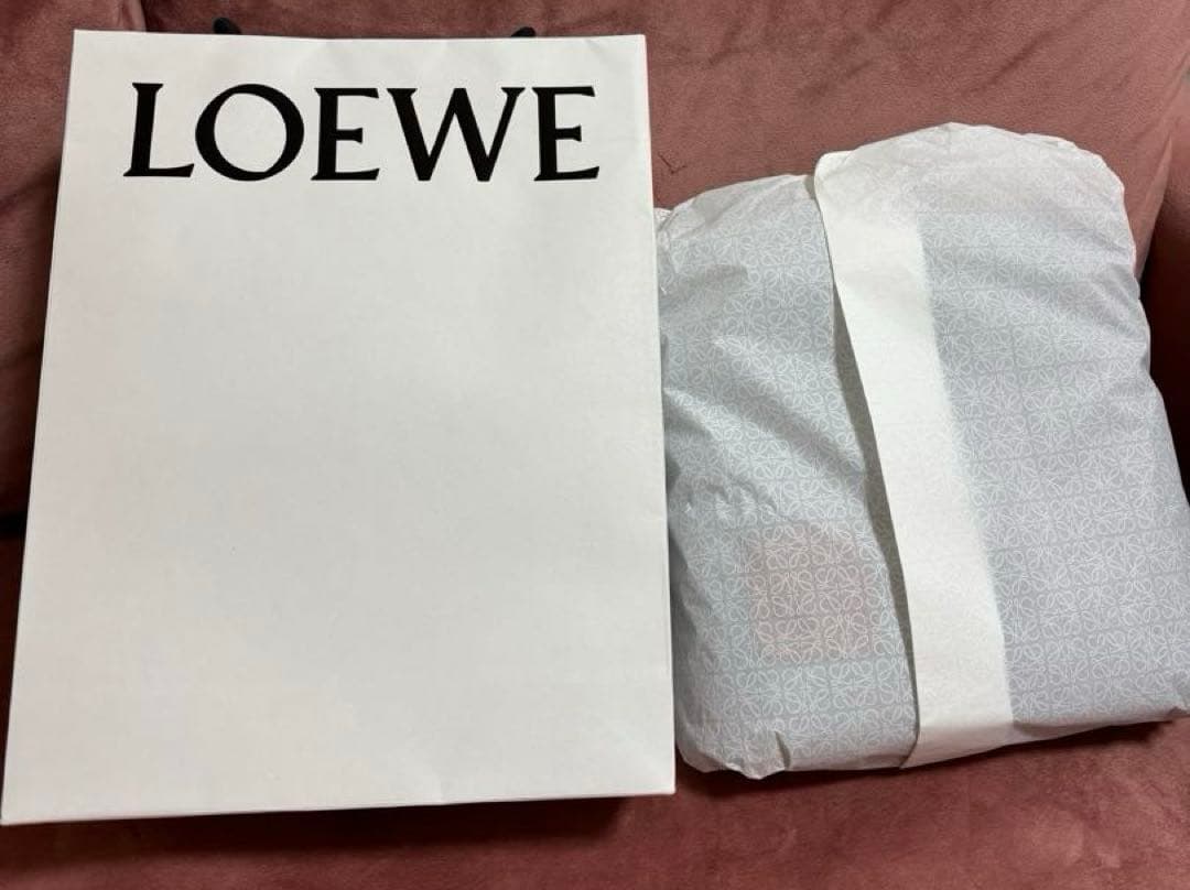 未使用 グレー　LOEWE ロエベ マフラー モヘア
