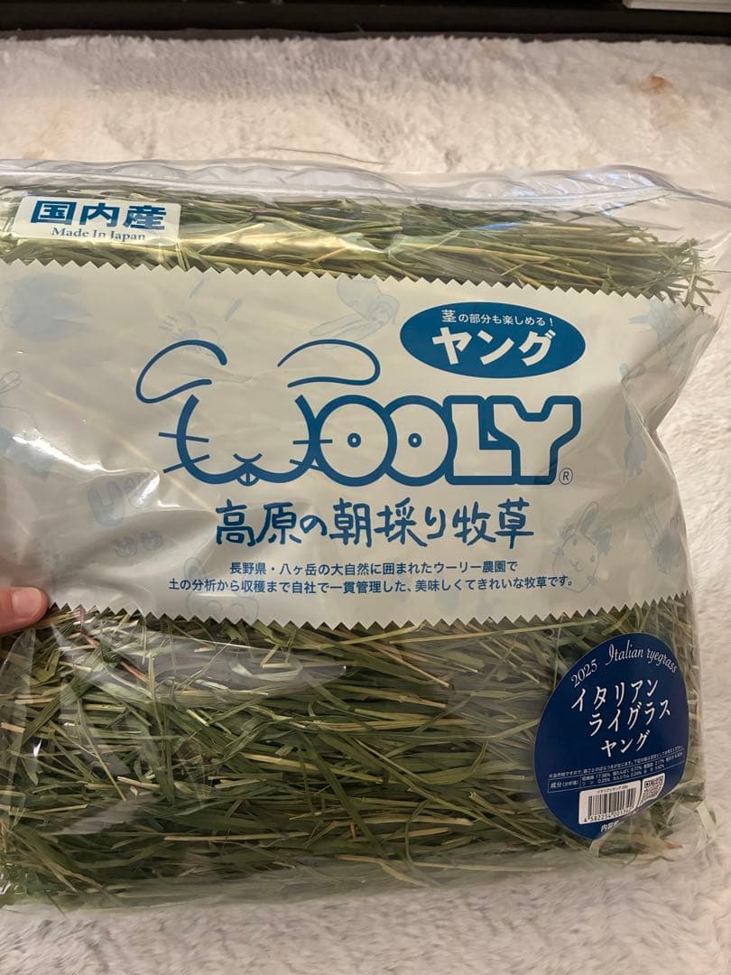 新品未開封品WOOLY イタリアンライグラス ヤング　ワイルドイタリアン　2点