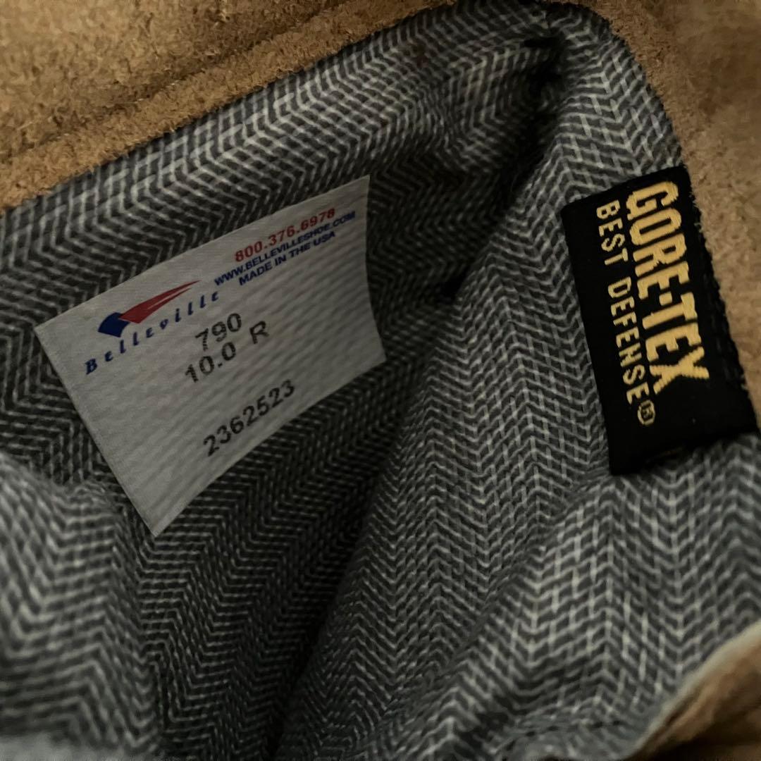 米軍用靴 新品 ベルビル ゴアテックス メンズショートブーツ スチールトゥ