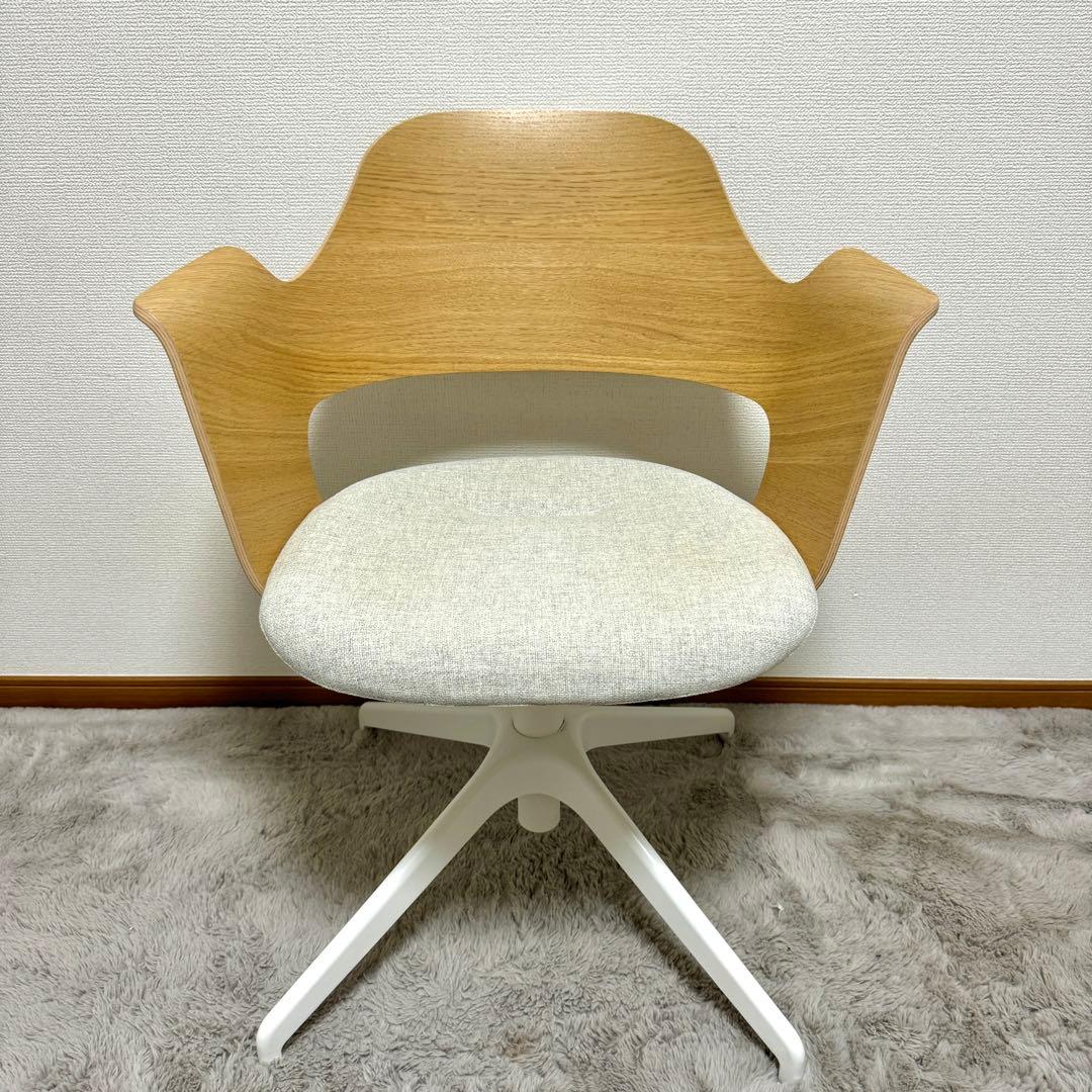 【 i.k.a】美品 IKEA フィェルベルゲット 回転椅子 チェア