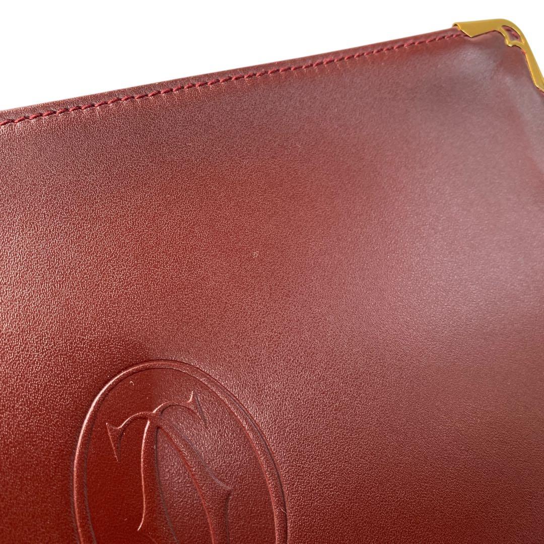 美品 カルティエ Cartier クラッチバッグ マストライン.