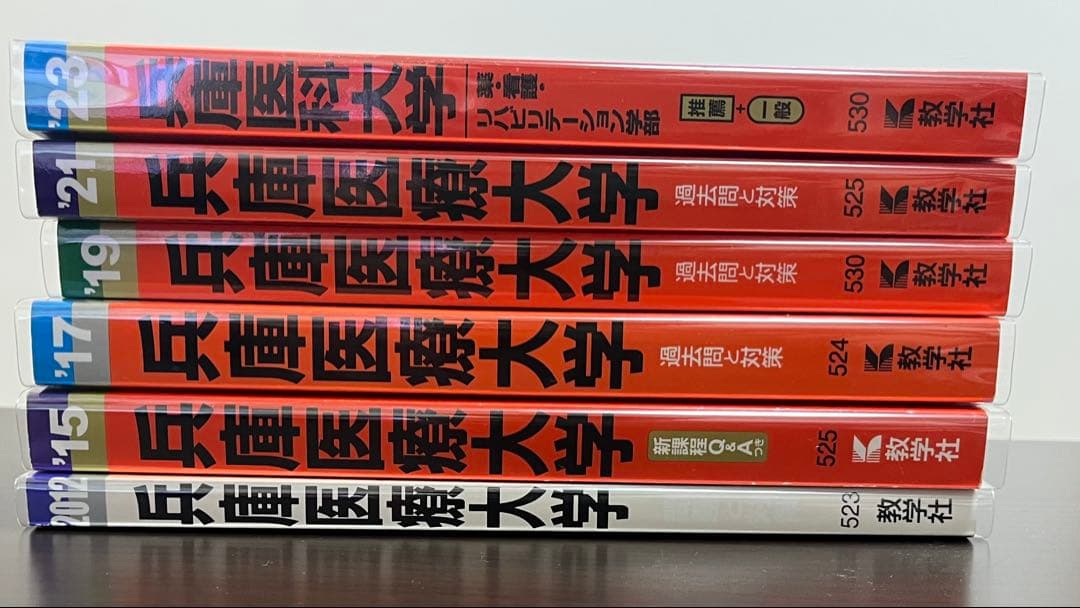 兵庫医科大学　薬学部・看護学部・リハビリテーション学部2010年〜2022年赤本