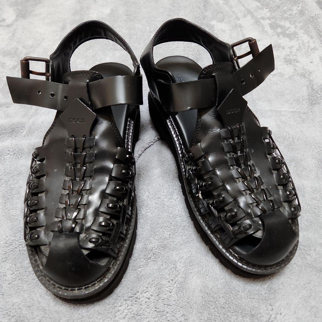【シーズンオフSALE処分品】ディースクエアード サンダル/39/25cm