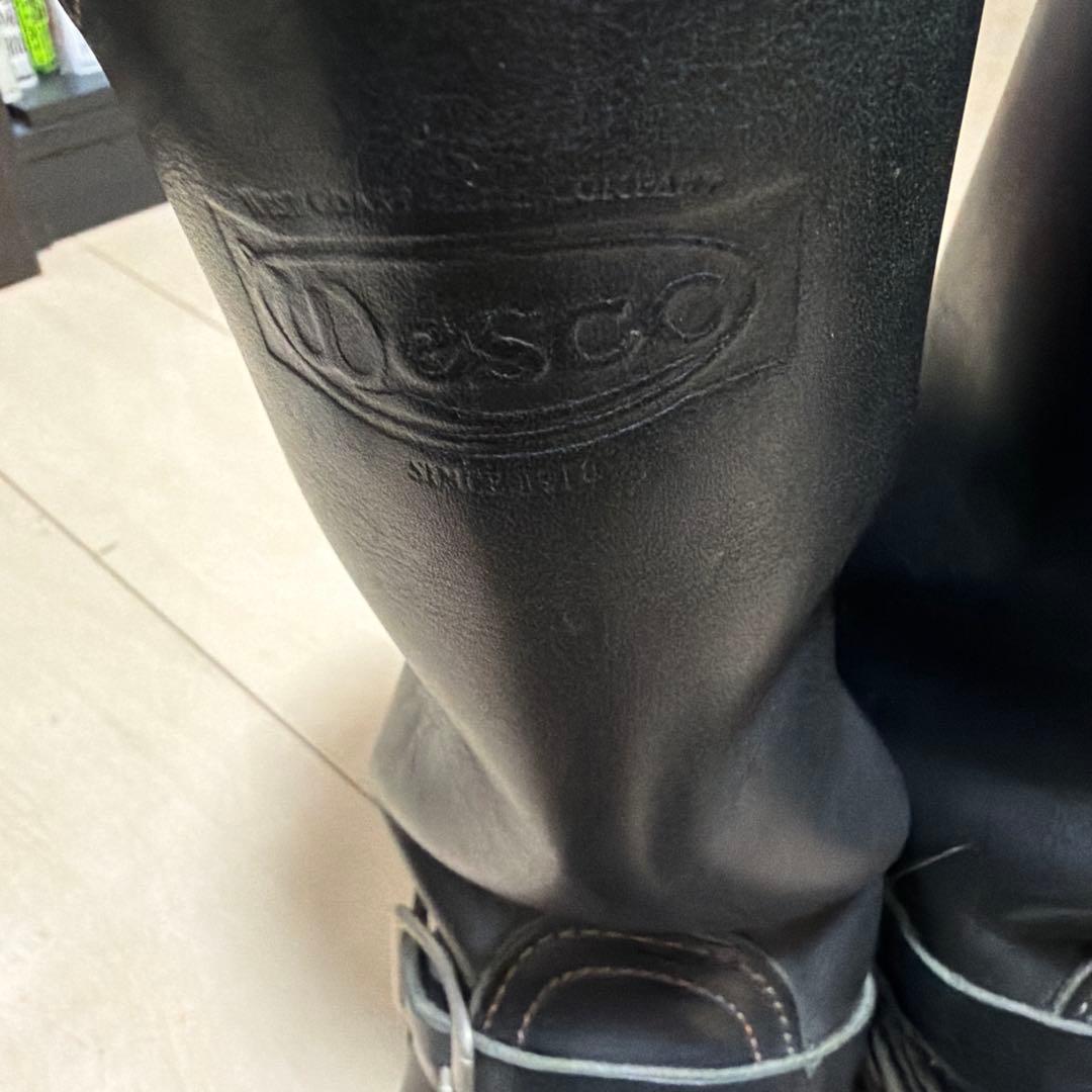 Mostar 様Wesco ブラック エンジニアブーツ