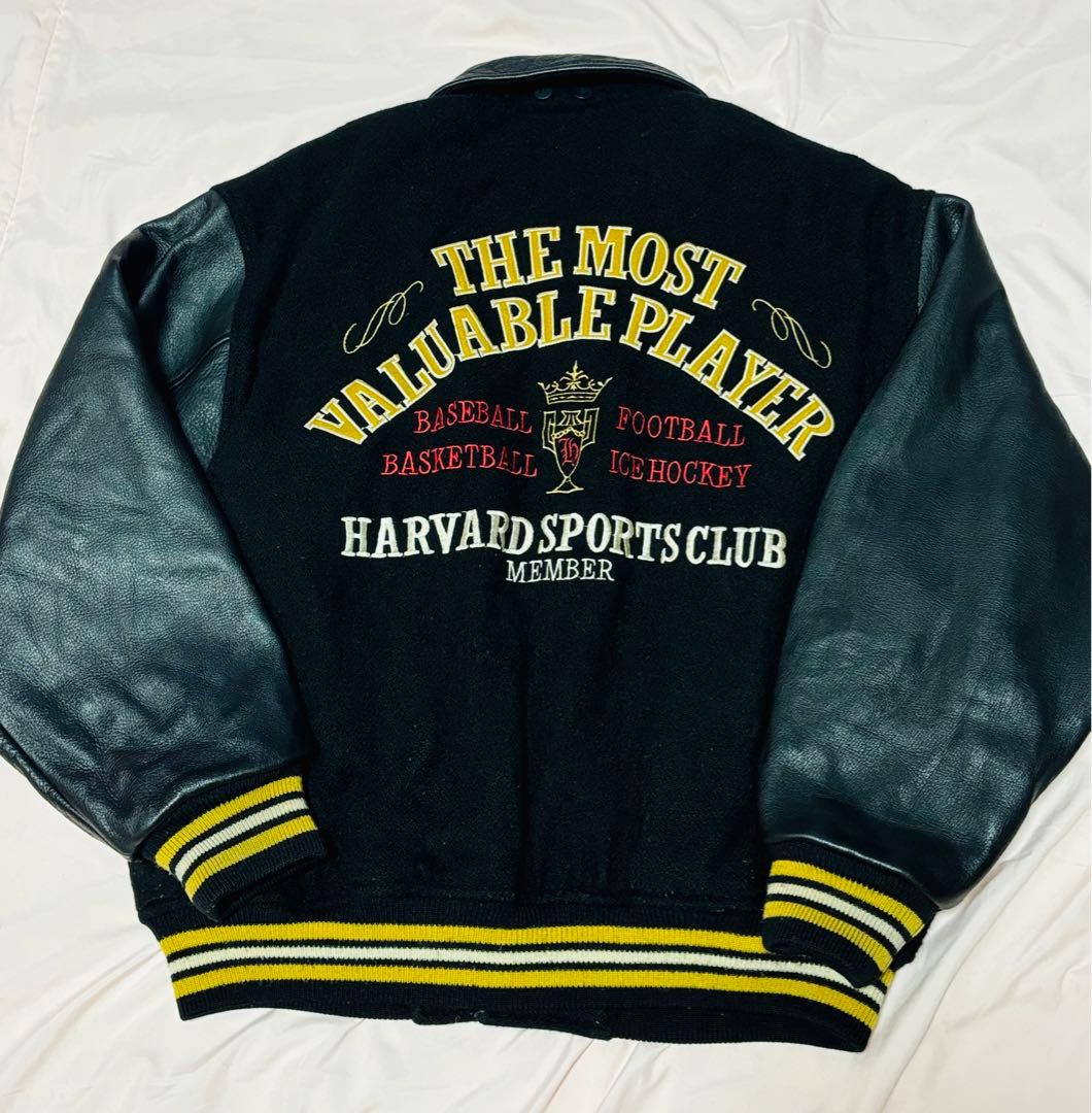 【値下げ】HARVARD SPORTS CLUB スタジャン 黒と黄色