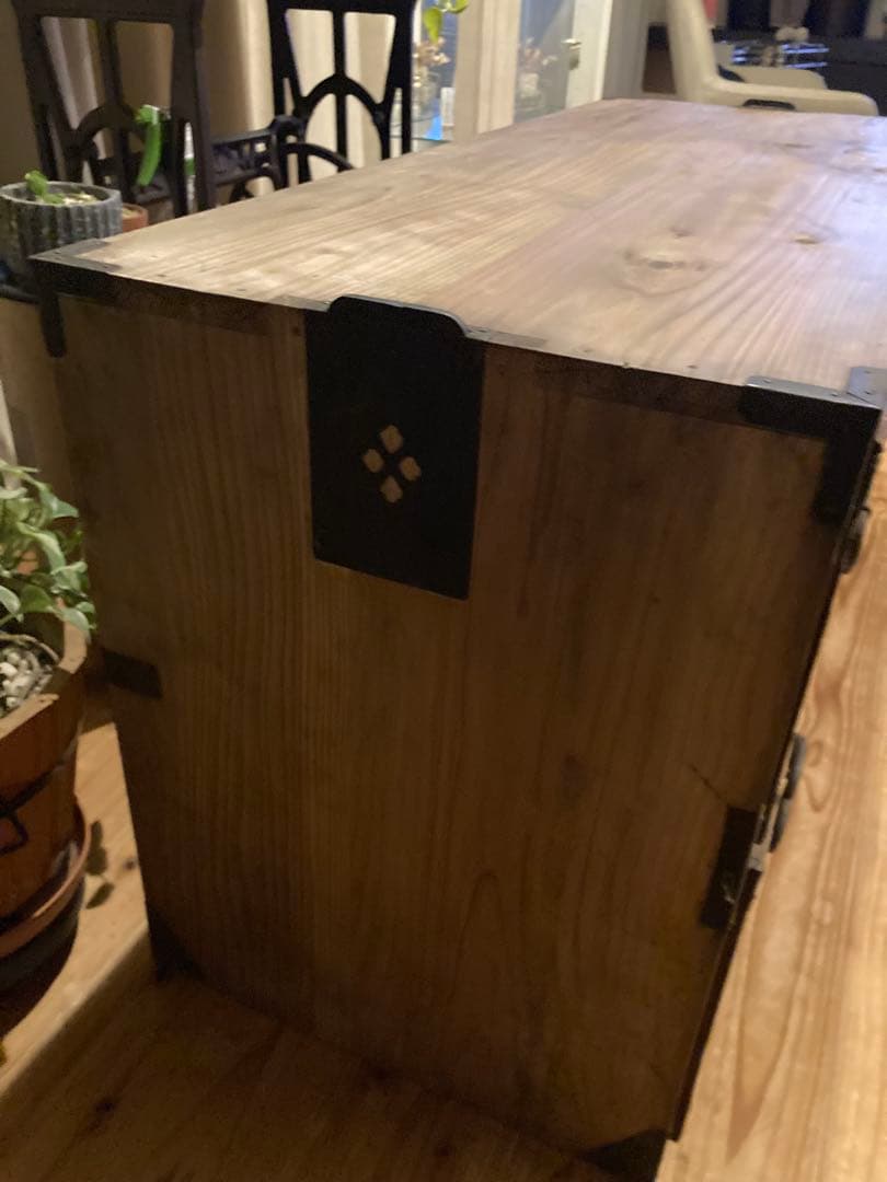 昭和レトロ　桐箪笥　時代家具　着物箪笥　②