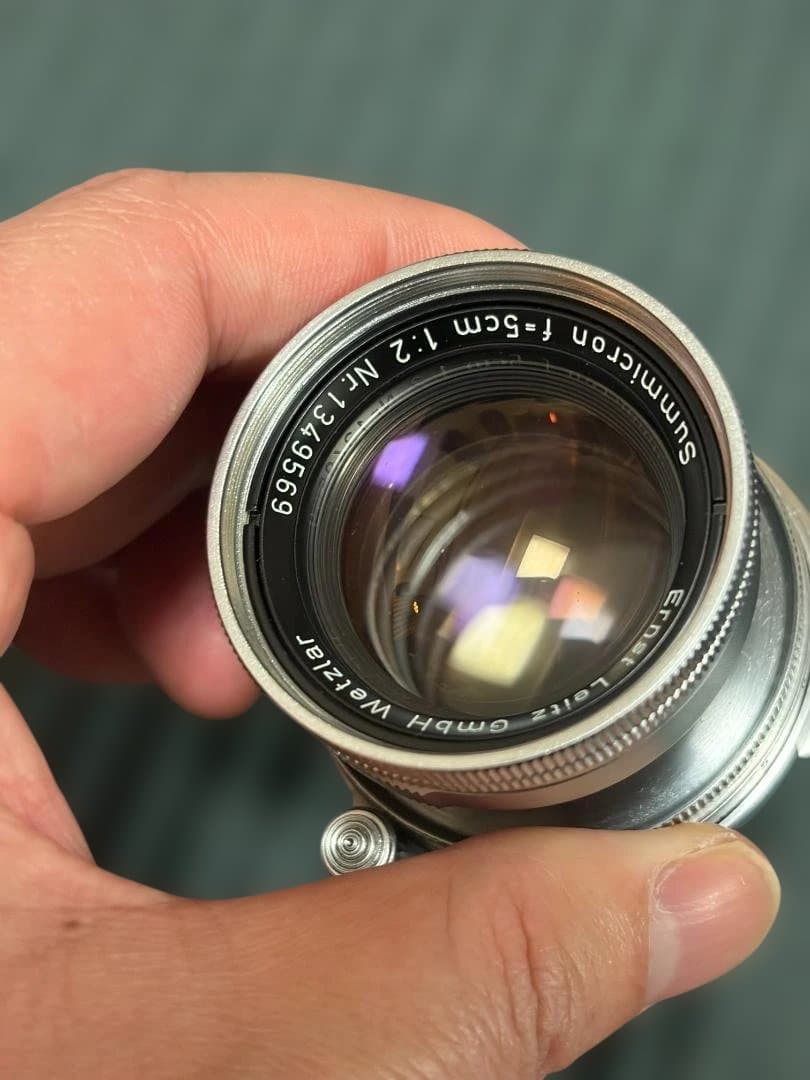 ライカ ズミクロン 50mm f2 沈胴 Lマウント