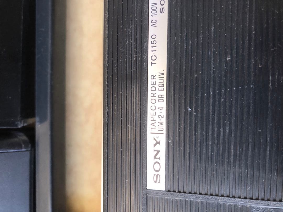 SONYカセットテープレコーダTC‐1150などまとめ5台ジャンク(G20)