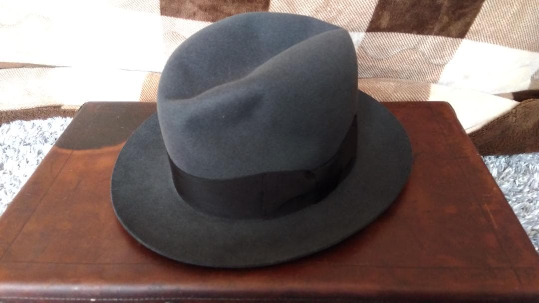 DRAGON HAT 中折れ帽 MOBO 7 3/8 60cm ダークグレー