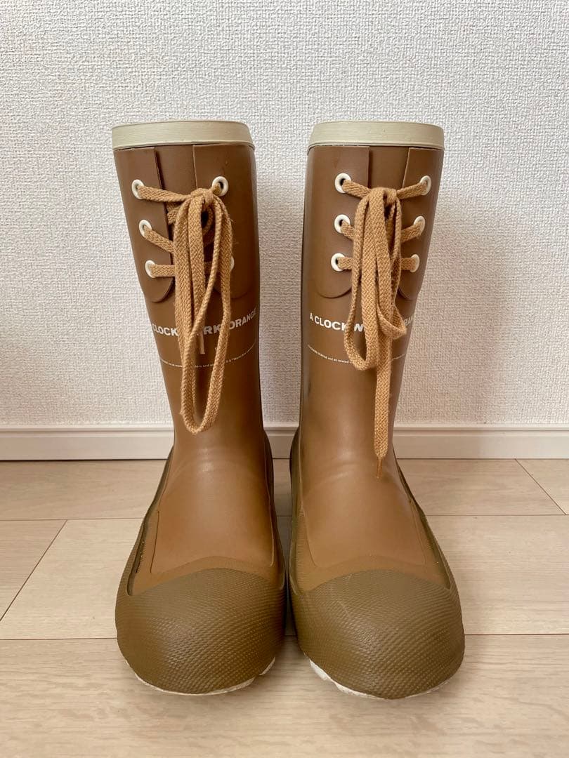 アンダーカバー　レインブーツ　時計仕掛けのオレンジ