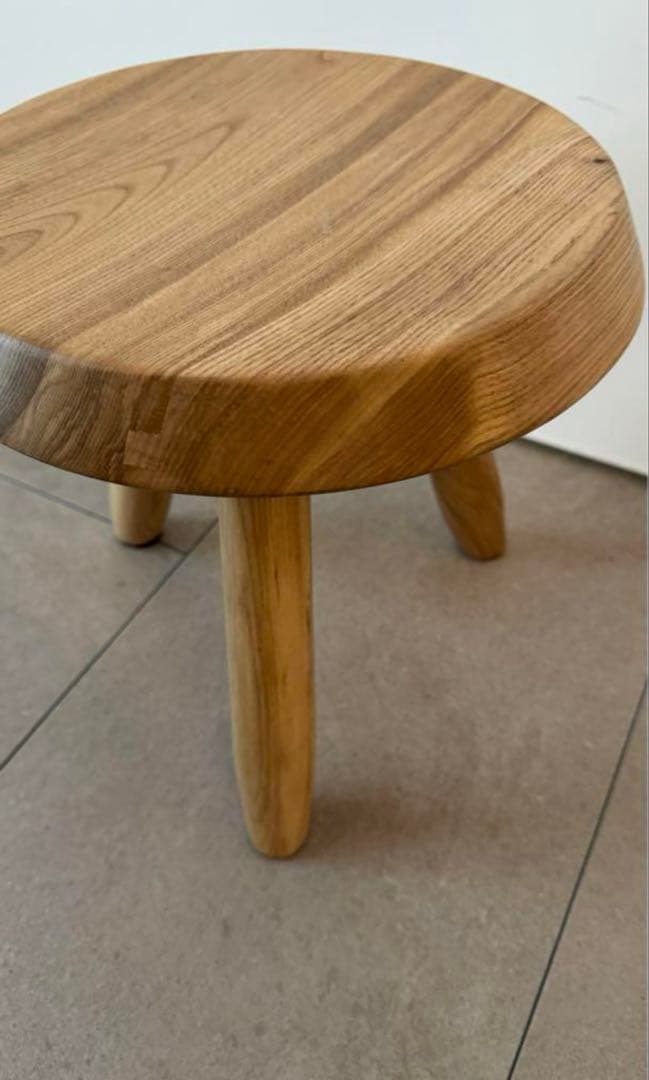 【新品・未使用】ベルジェスツール　カッシーナ　ナチュラル