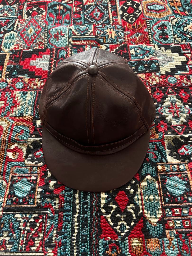 atlast horse hide sport cap アットラスト