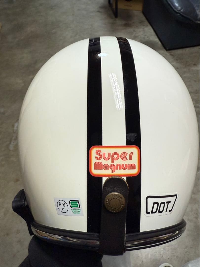 TT&CO スーパーマグナム 2ラインズ ヘルメット ➕デイトナDT-01セット