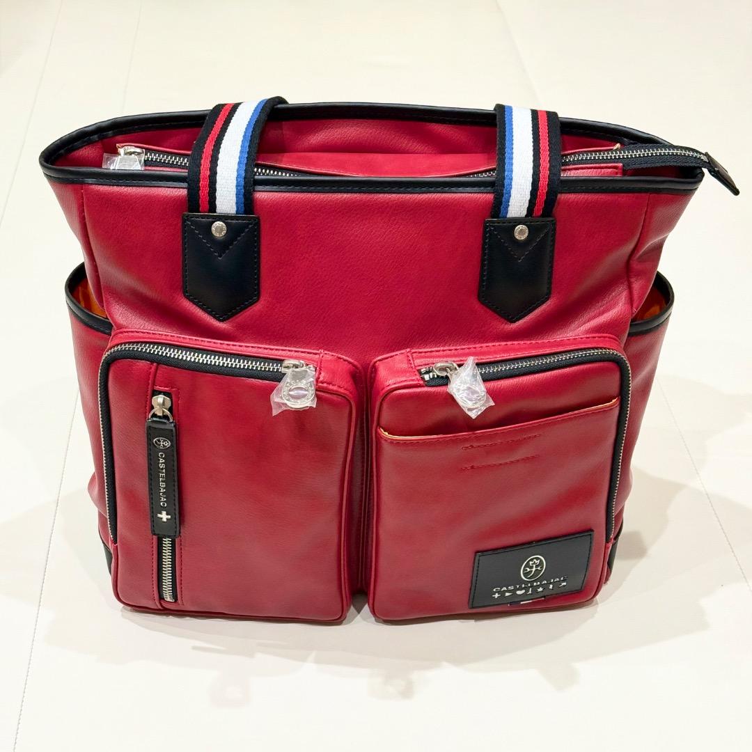 【新品未使用】CASTELBAJAC カステルバジャックトートバッグ レッド