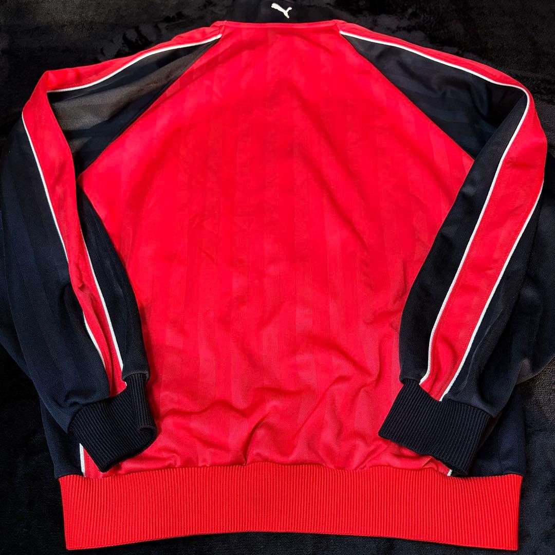 状態◯【プーマ】ヴィンテージ 上下セットアップ 刺繍ロゴ スポーツコーデ