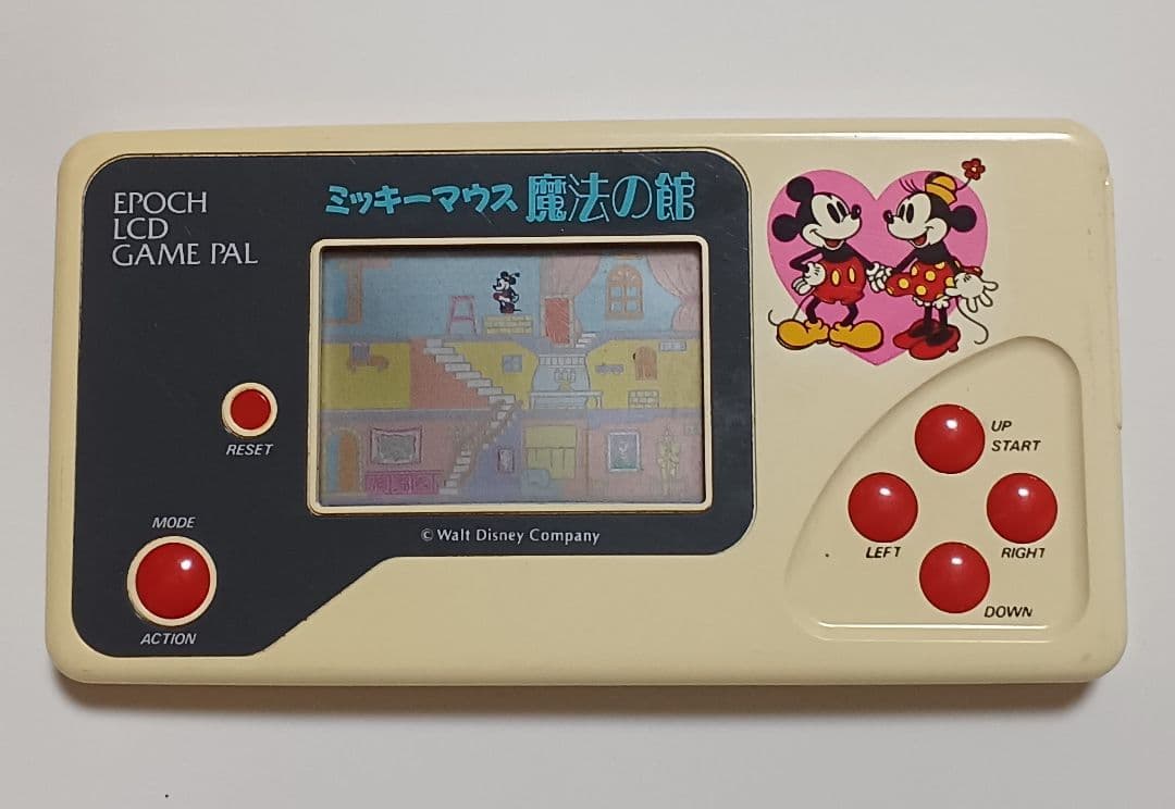ミッキーマウス　魔法の館　ゲーム　レトロ　液晶