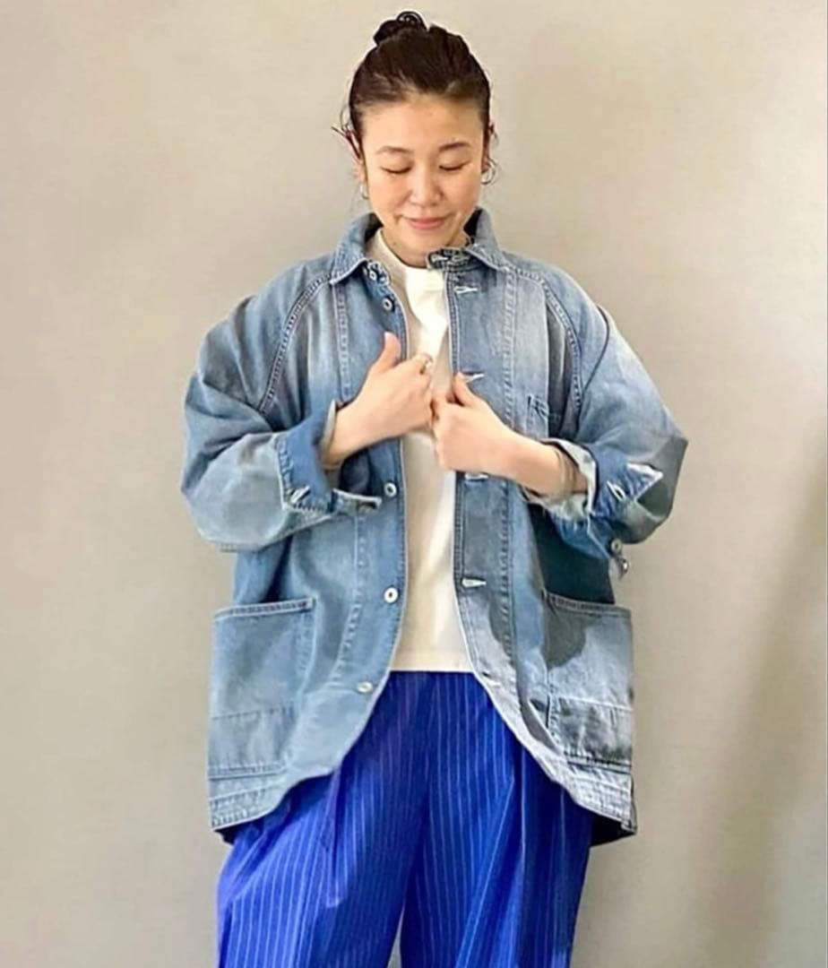 ジャーナルスタンダードラックス 10ozデニムカバーオール