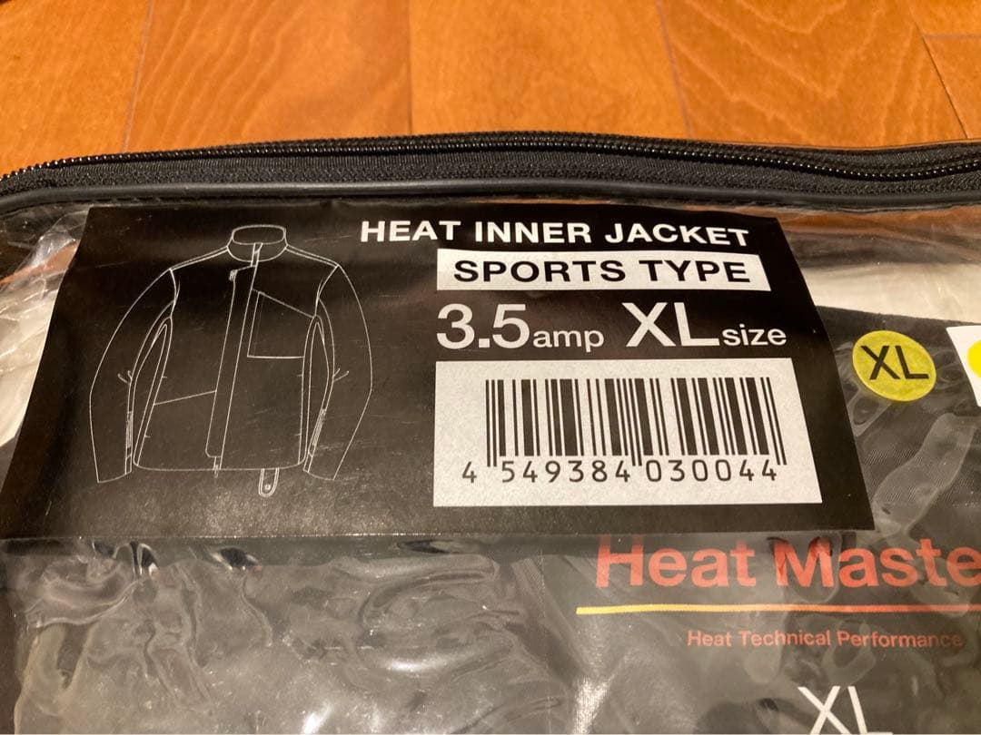 【新品未使用】12V Heat Inner JacketスポーツタイプXLサイズ