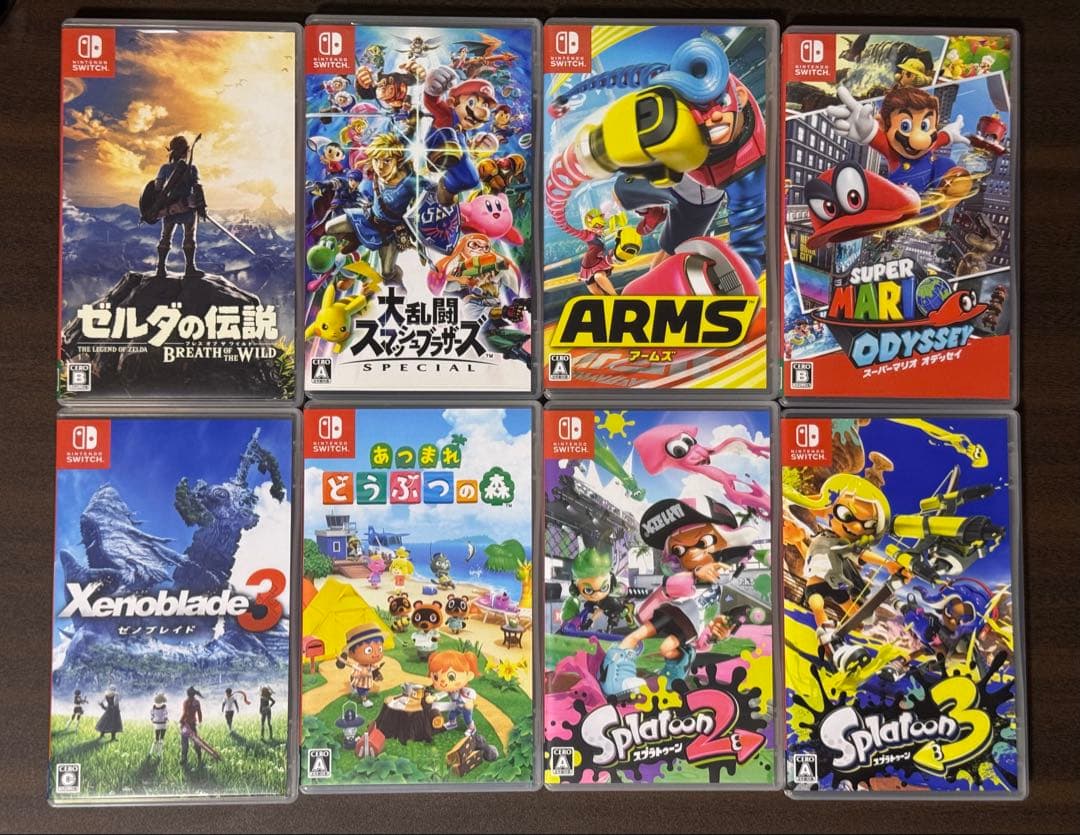 Nintendo Switch ソフト 8本セット
