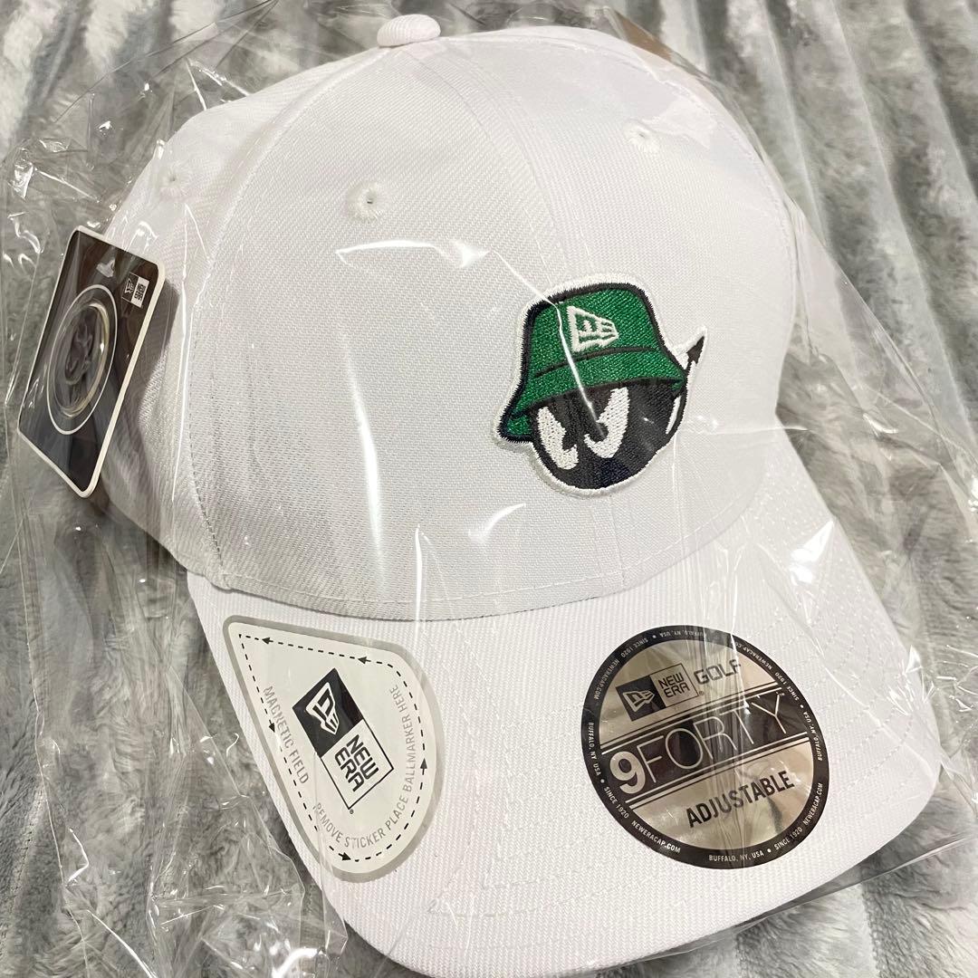 【新品未使用】NewEra WAAC コラボ　ホワイト キャップ マーカー付