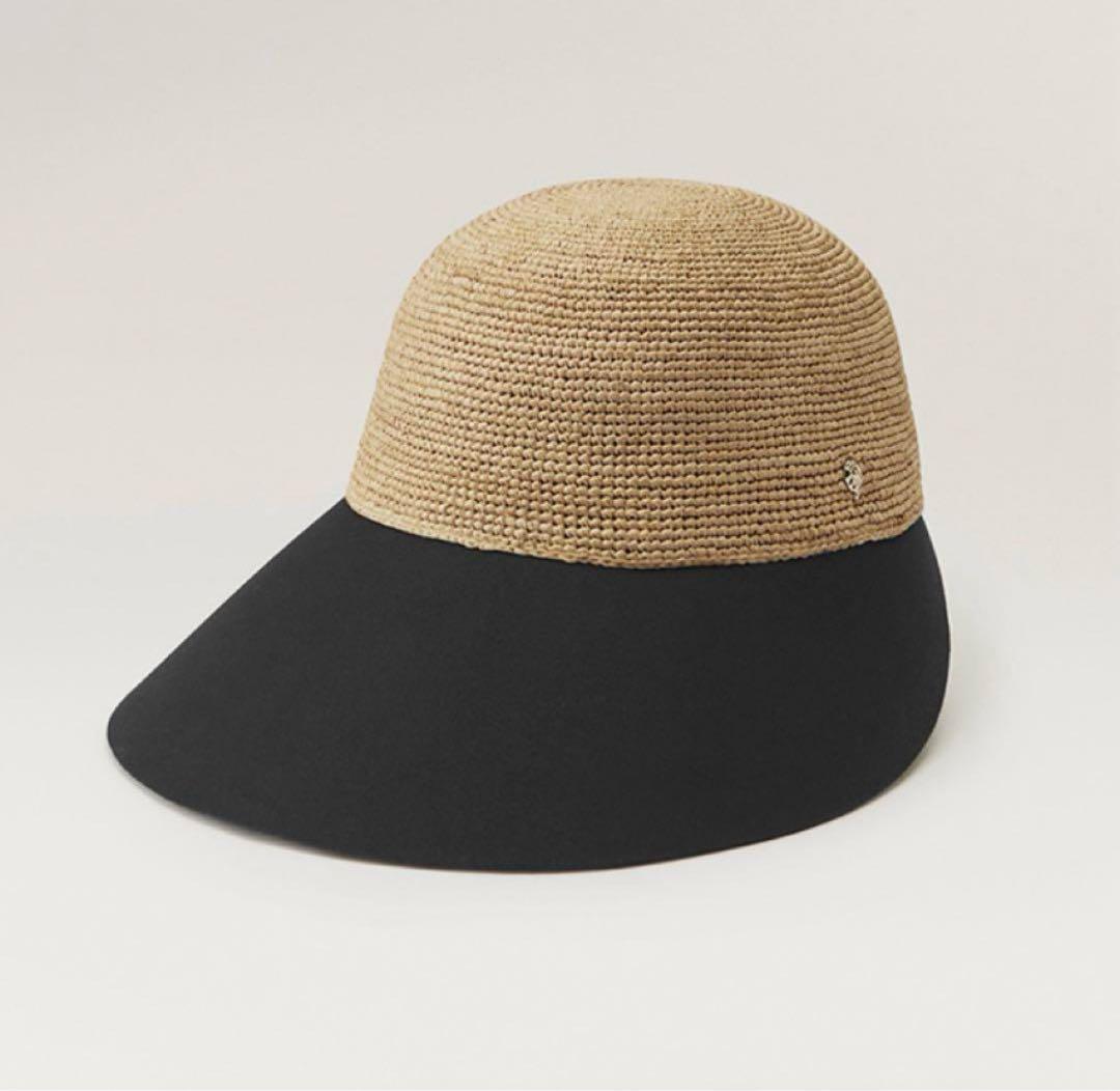 HELEN KAMINSKI Blaise 麦わら帽子ナチュラル×ブラック