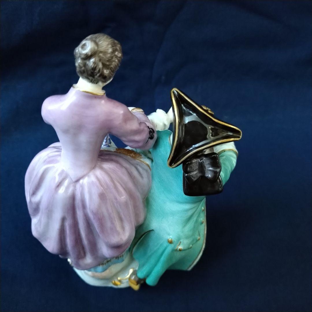 T・I✤マイセン(Meissen)フィギュリン『二人のアイススケーター』