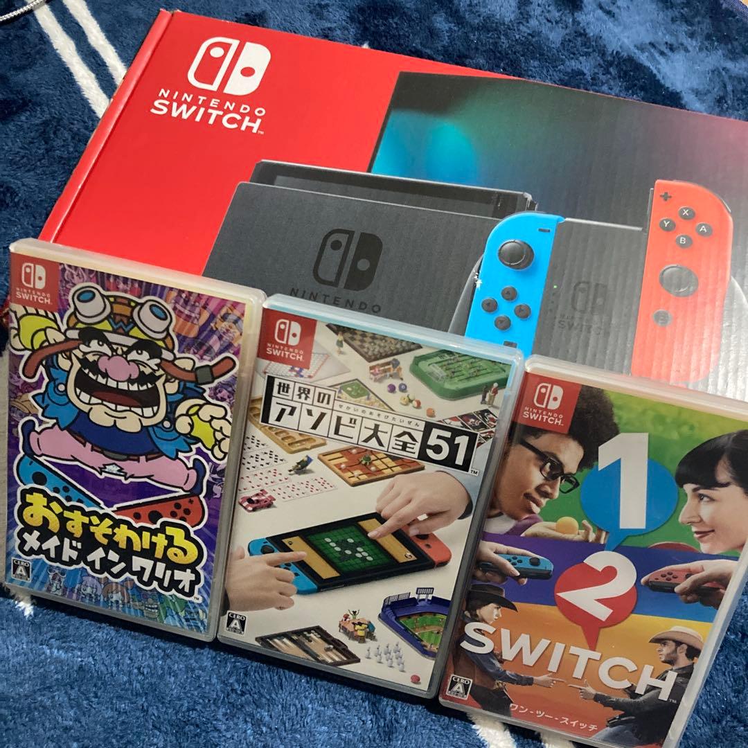 ニンテンドースイッチ Nintendo Switch 本体 ソフトあり