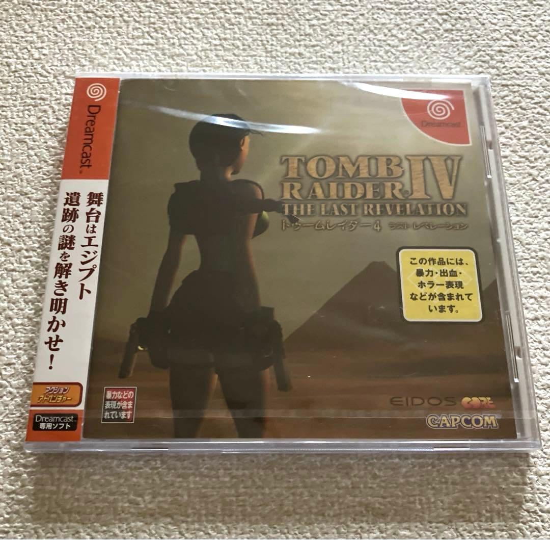 トゥームレイダー4 ドリームキャスト専用ソフト　未開封