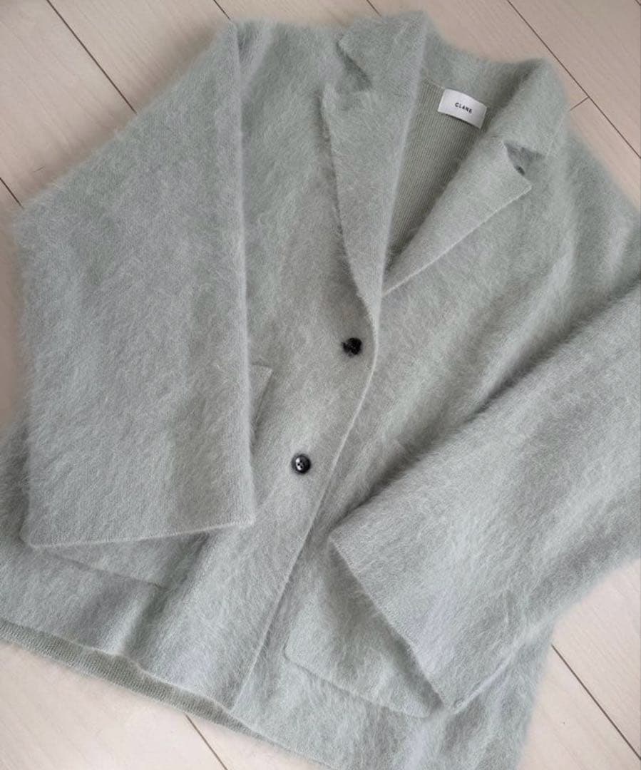 専用【CLANE/クラネ】ANGOLA アンゴラテーラードニットジャケット