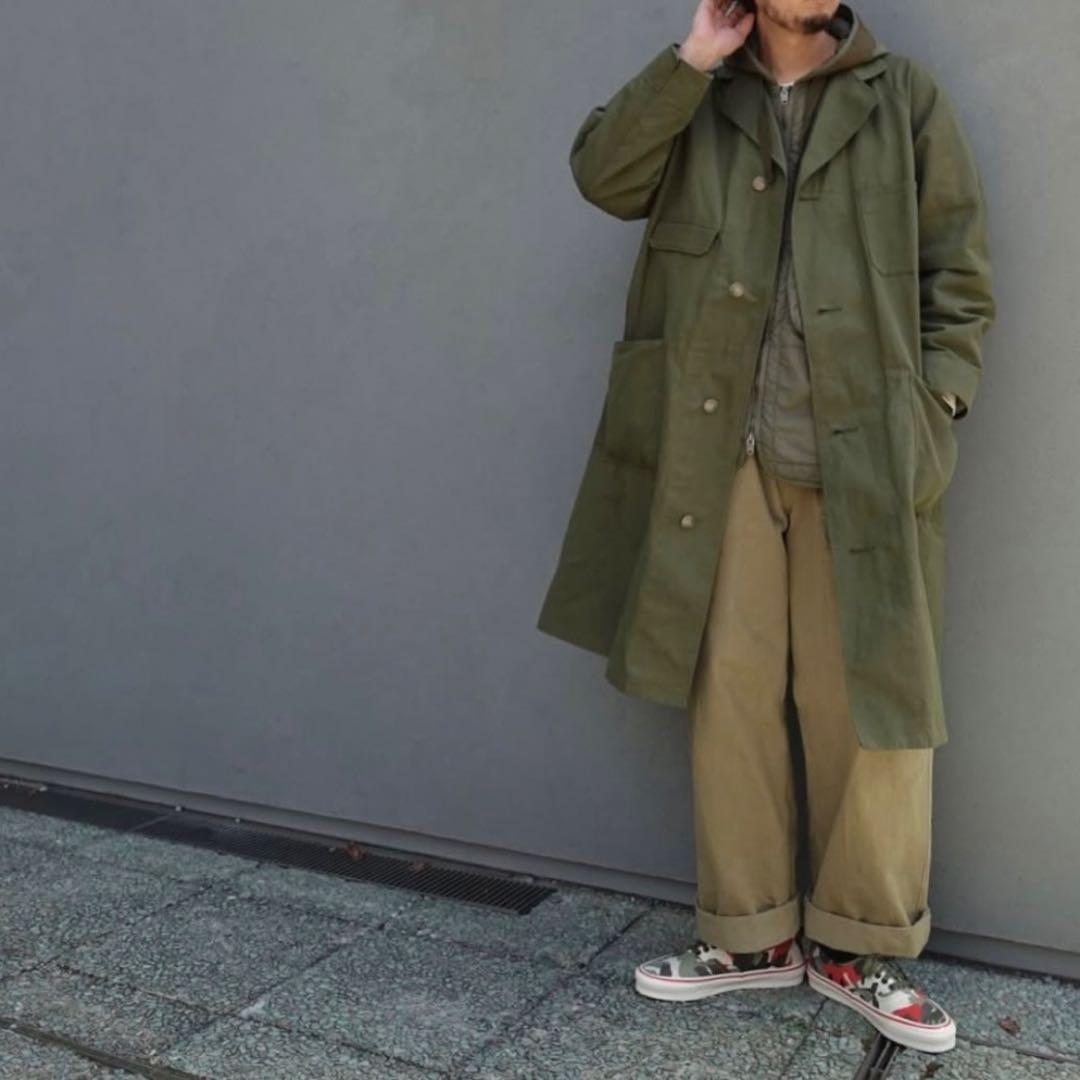 Nigel Cabourn ナイジェルケーボン　厚手コットンパンツ36 ベージュ