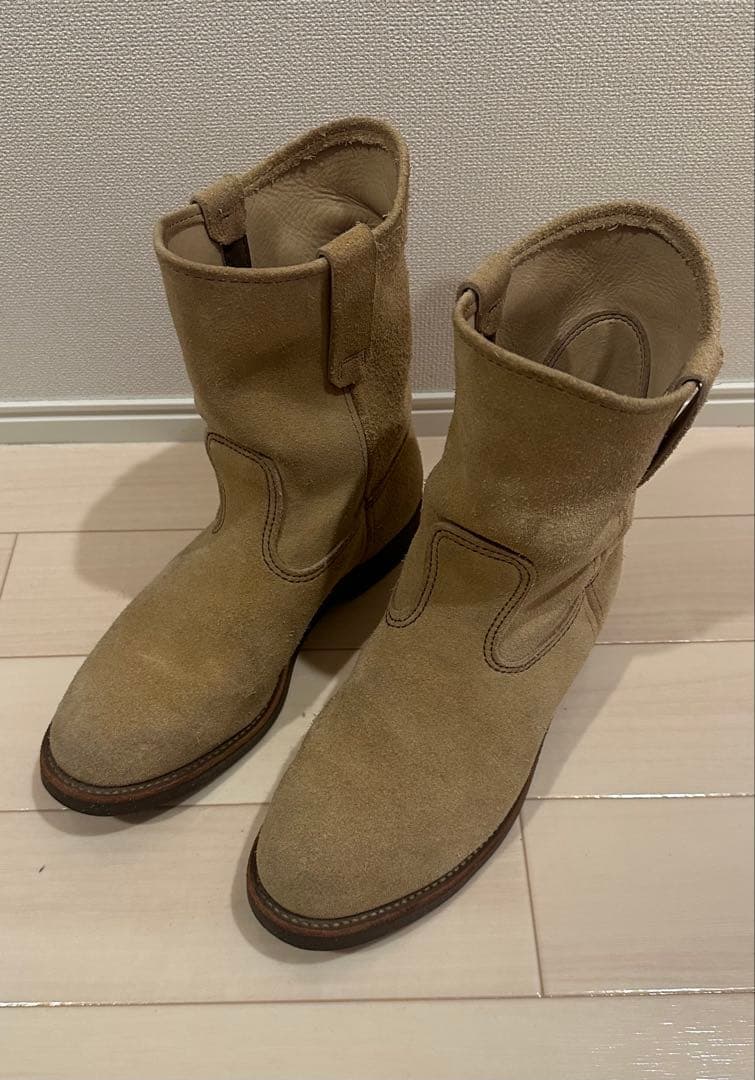 レッドウィング　red wing ペコスブーツ　スウェード