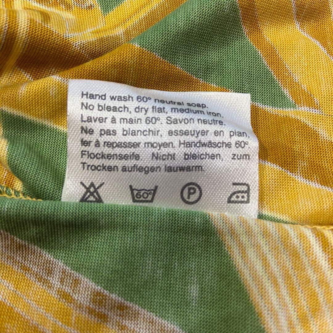 【未使用】エルメス HERMES RYTHMES 半袖 ポロシャツ 馬車柄 S