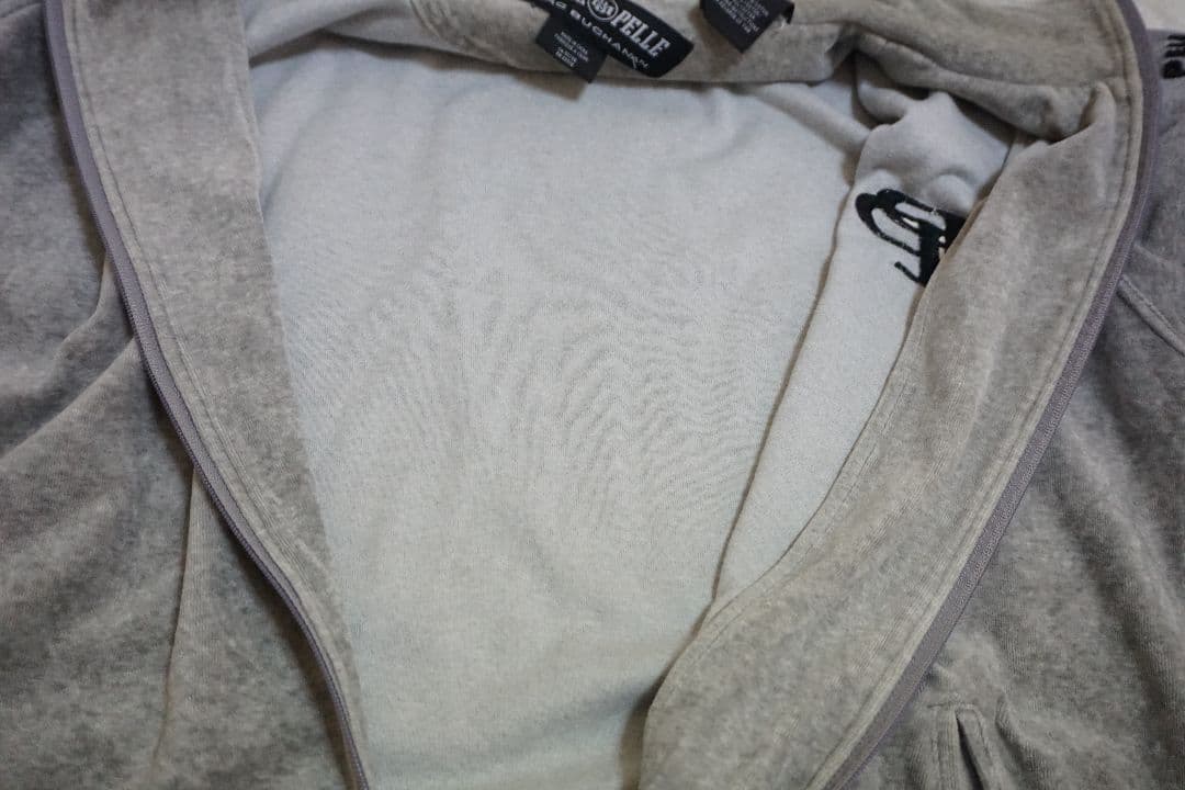 PELLE PELLE スウェット ベロア調 トラック ジャケット L ジャージ