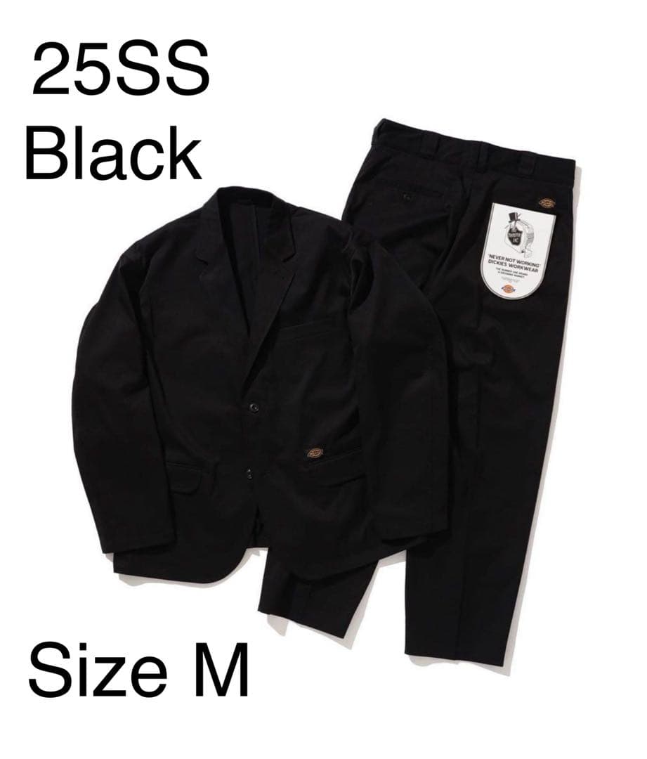 M DICKIES × TRIPSTER SUIT BLACK 2025
