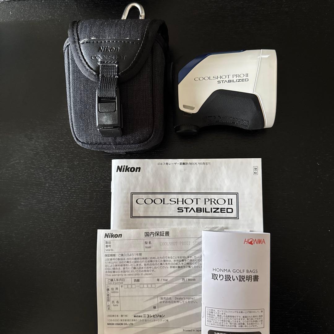 <美品> Nikon COOLSHOT PRO II スタビライズ機能付き