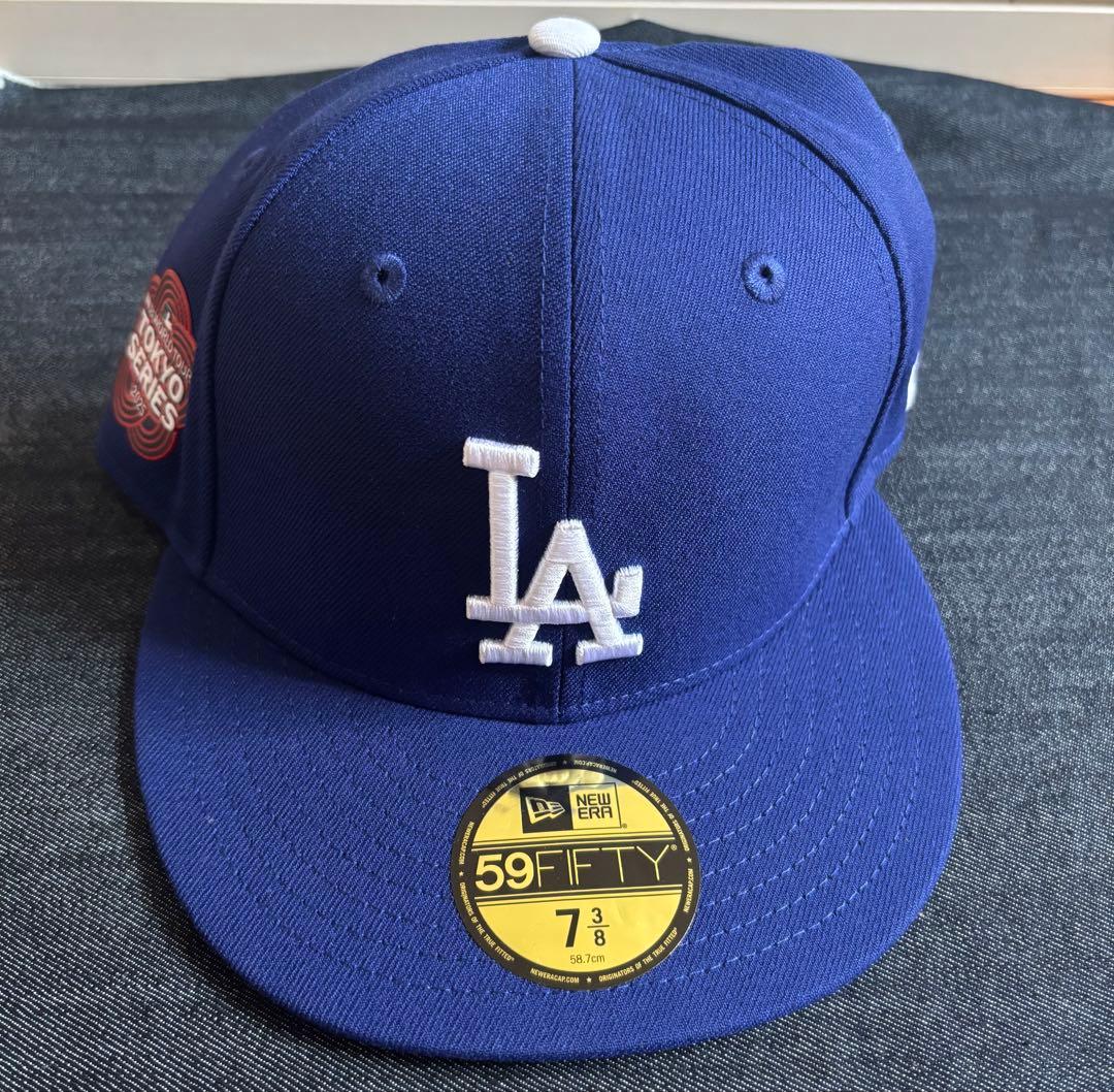 新品 選手着用モデル MLB 東京シリーズ 開幕戦 ドジャース　7 3/8