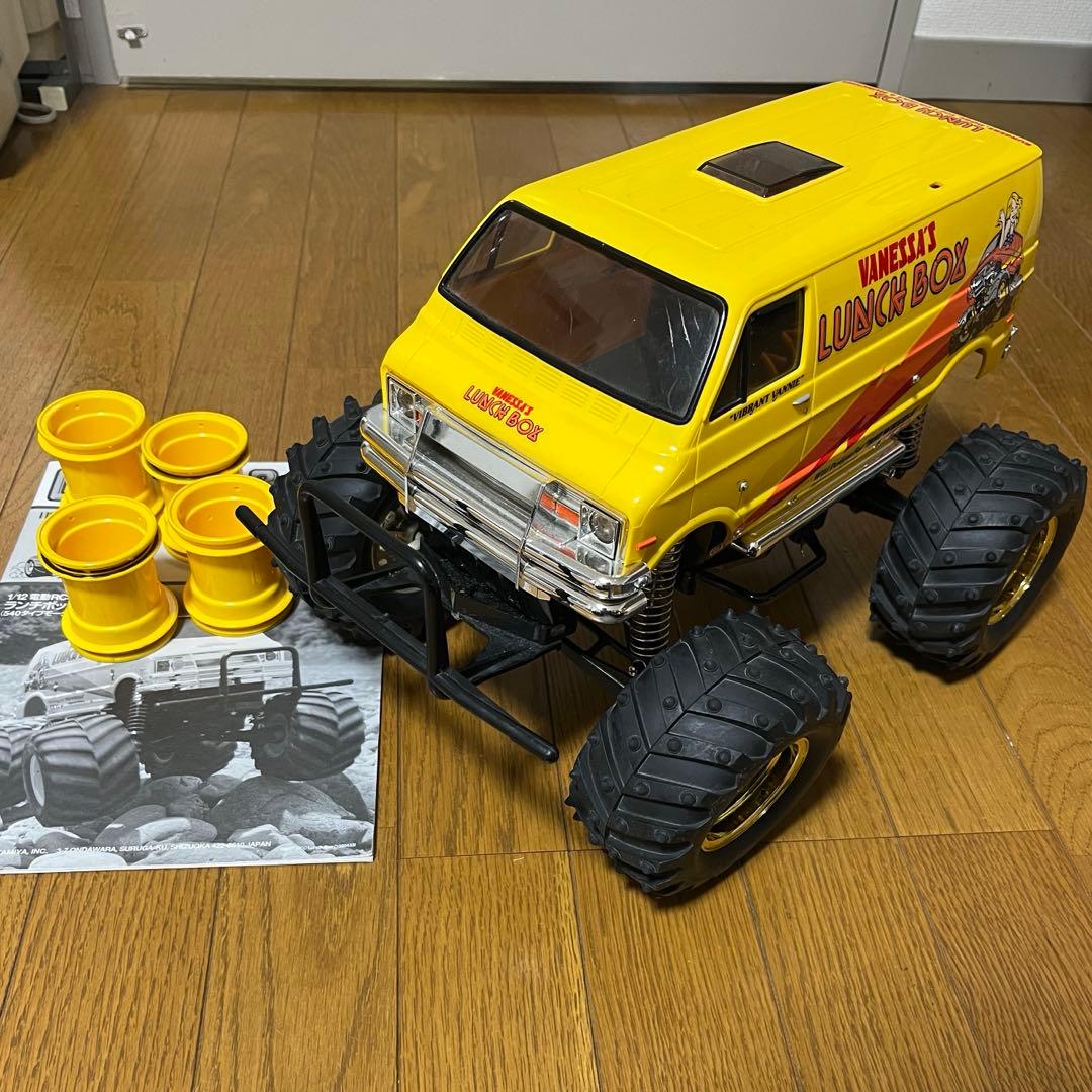 タミヤ　cw-01 ランチボックス　アンプ　受信機　付き　TAMIYA