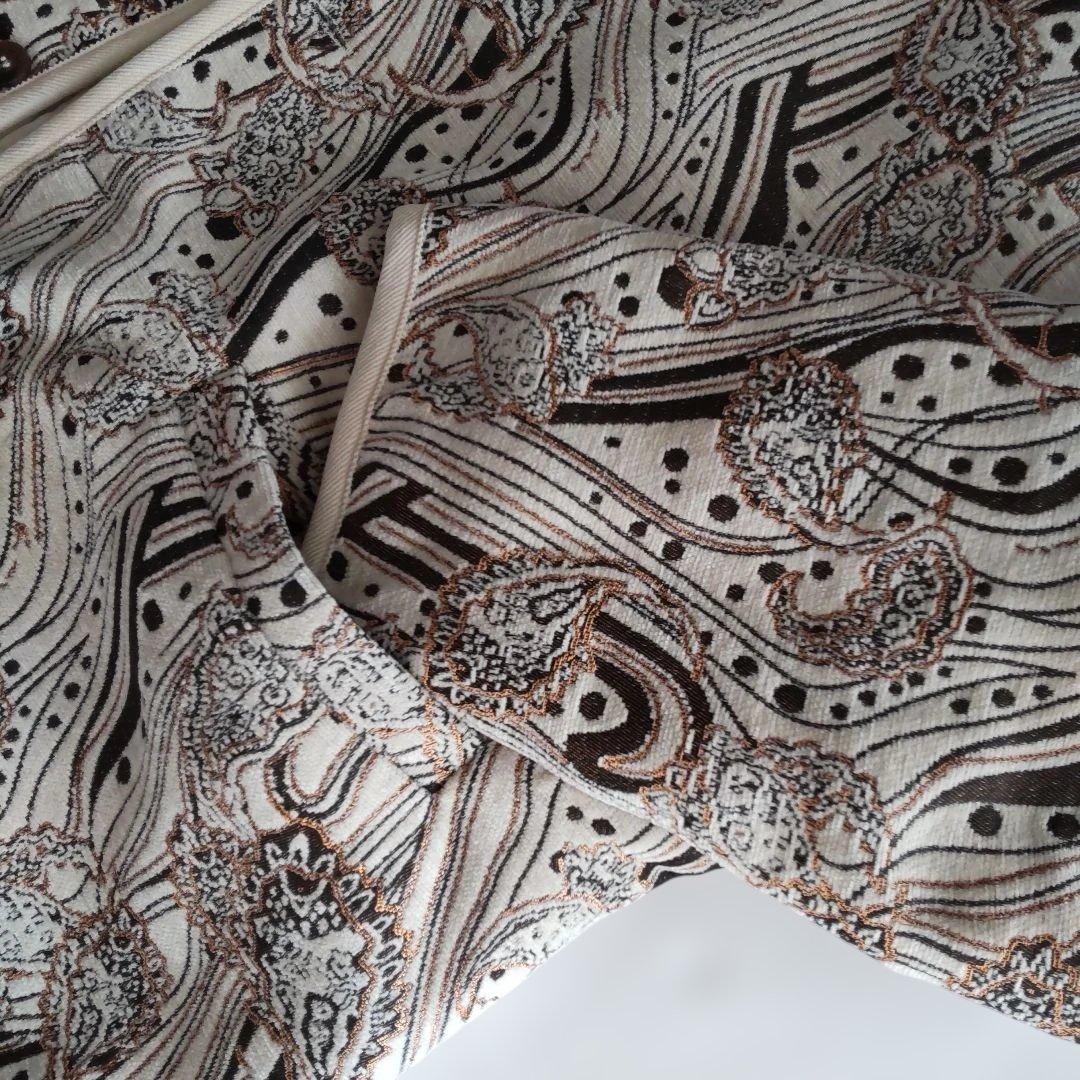 «美品» antiqua　ノーカラージャケット　キルティング　オフホワイト　男女