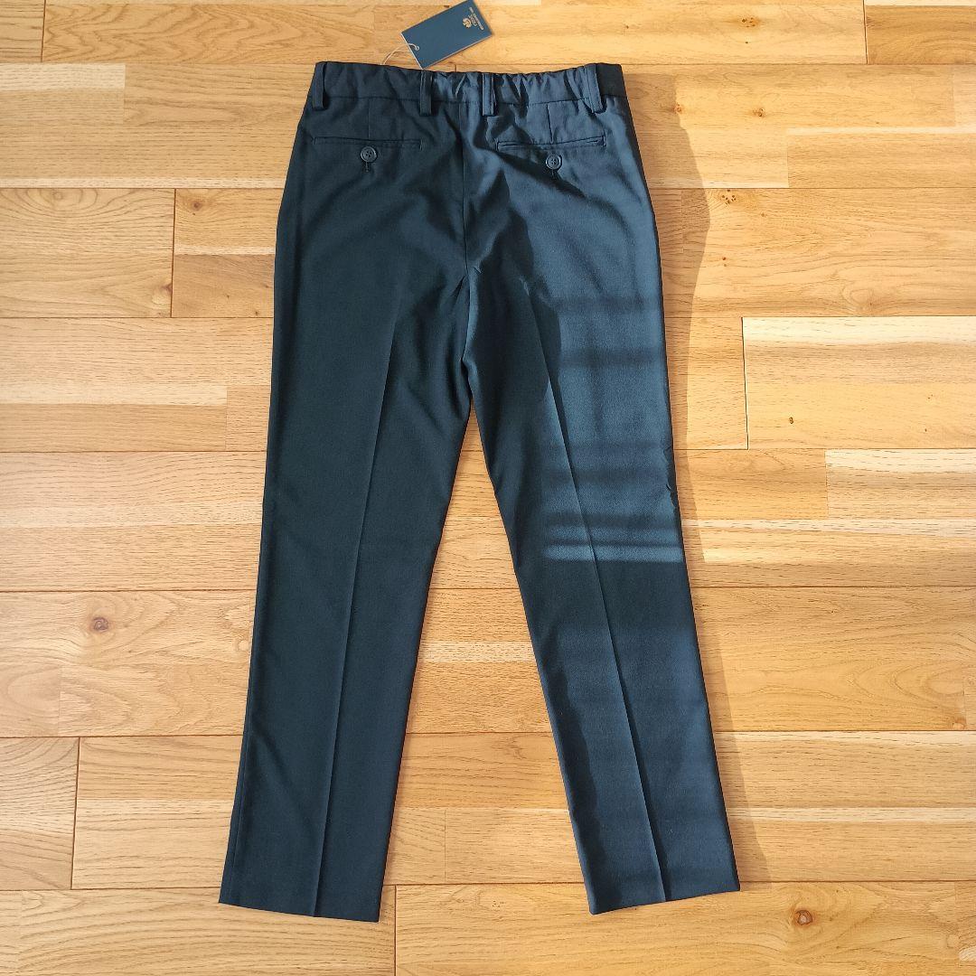 新品　NEXT　男の子　黒　ブラック　スーツ　ベスト　ジャケット　パンツ　152