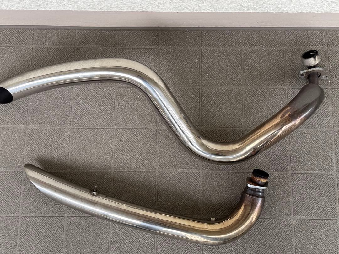 ドラッグスター400クラシック　ガレージt & fベントマフラー