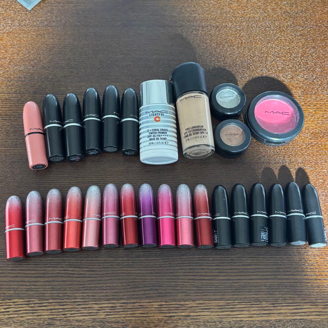 MAC リップスティックとメイクアップセット