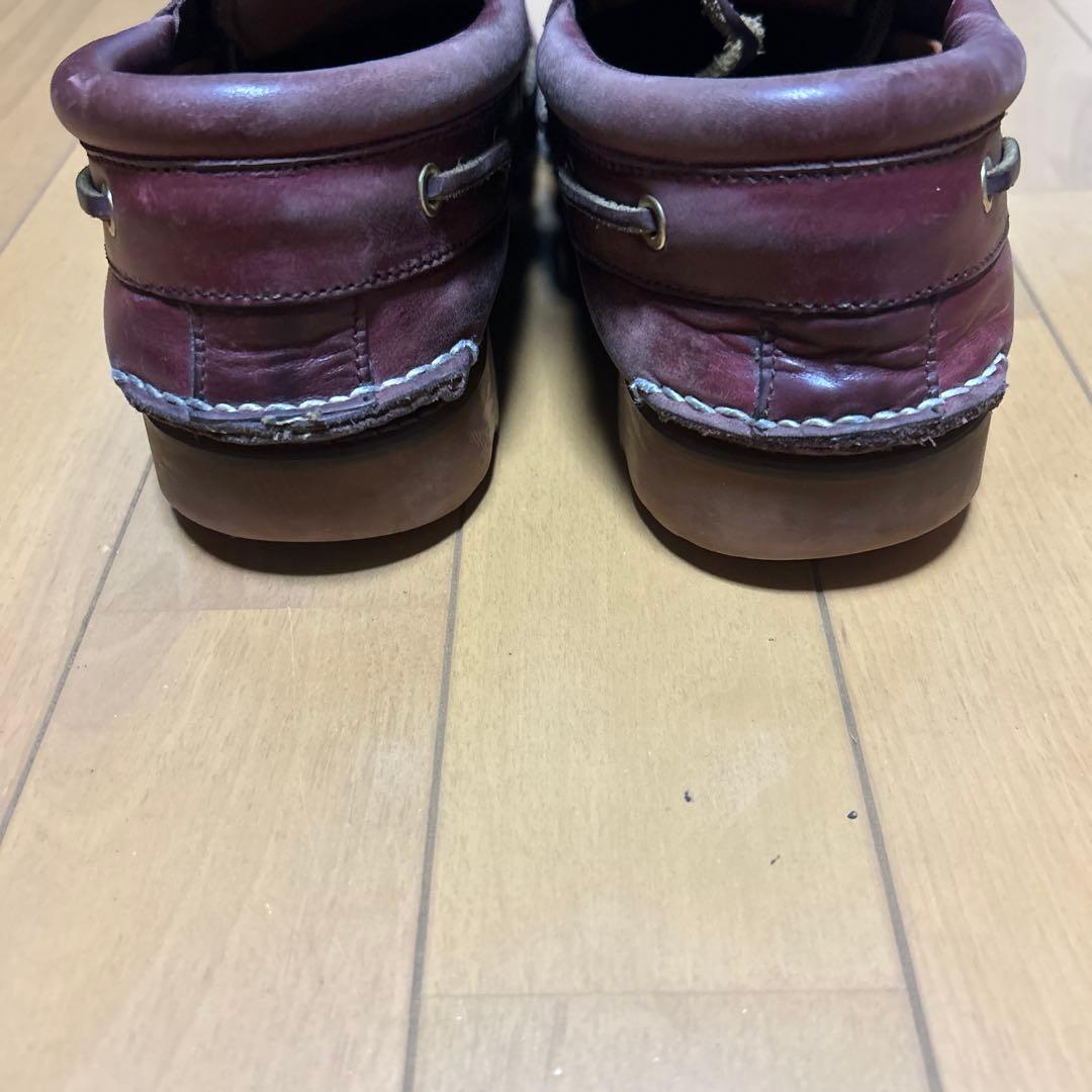 REGAL デッキシューズ　バーガンディ　モカシン　ティンバーランド　3eye似