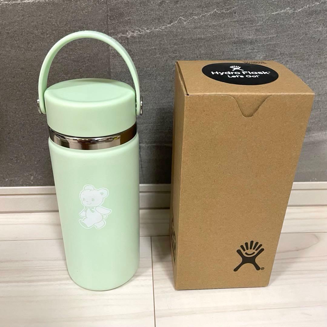 【新品】familiarファミリア×ハイドロフラスク ステンレスボトル グリーン