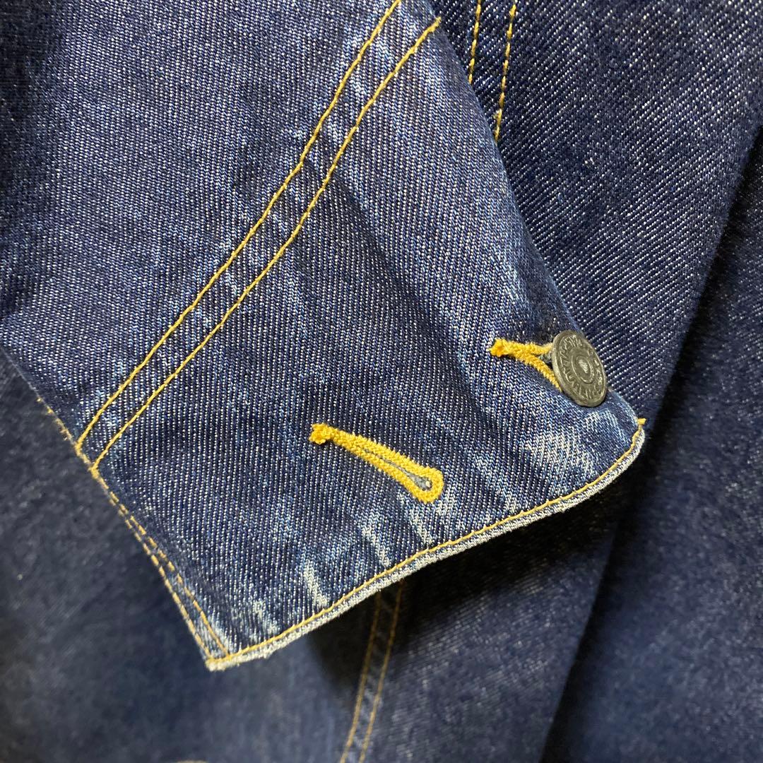 ラルフローレン CHAPS デニム ジャケット カバーオール 赤ミミ L