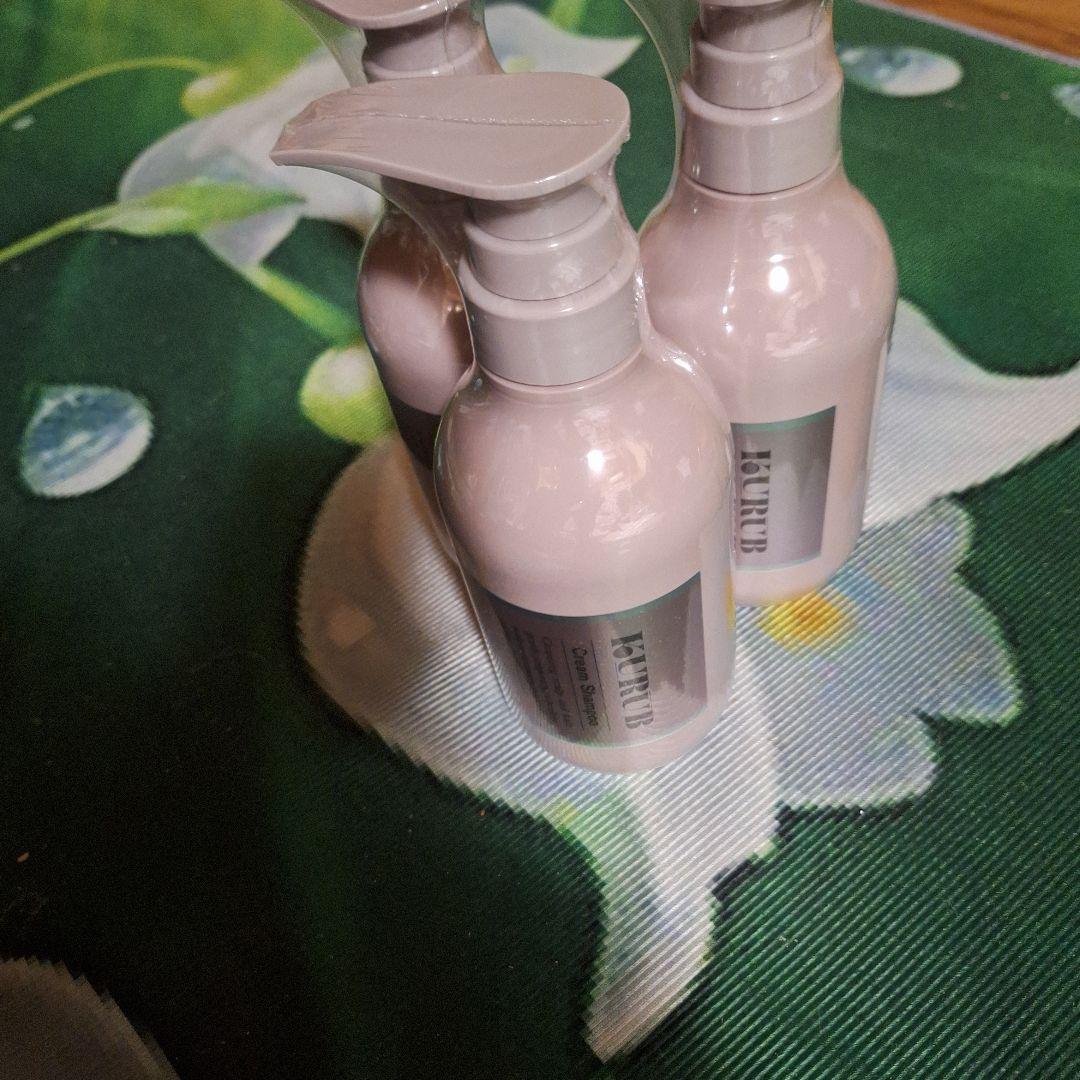 KURUB クリームシャンプー 3本セット