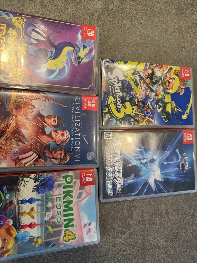 Nintendo Switch ゲームソフト 5本セット