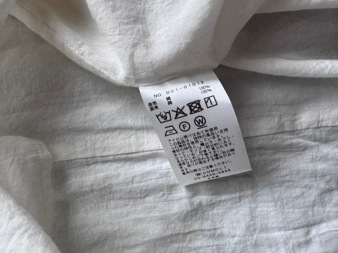 25SS comoli KAHDIコットン ジャケット